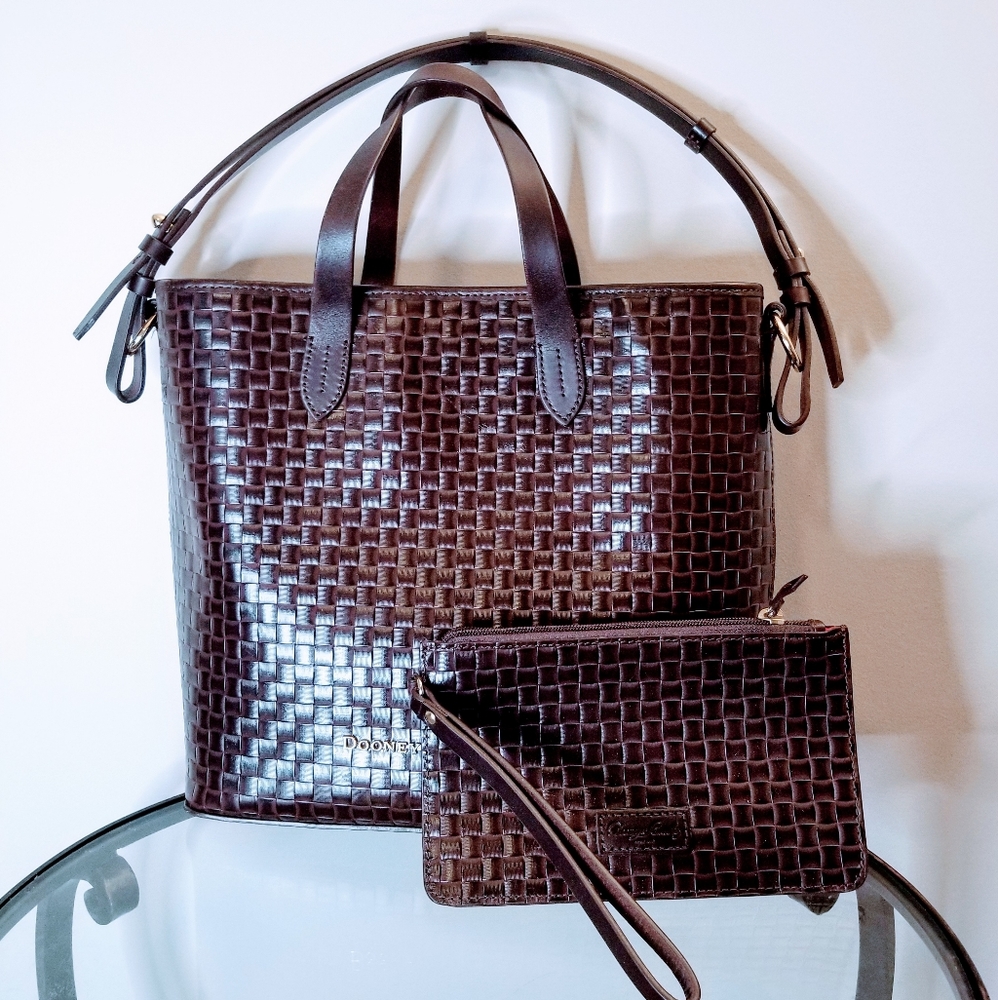 Dooney & Bourke Large Bucket Tote Bag with Wallet